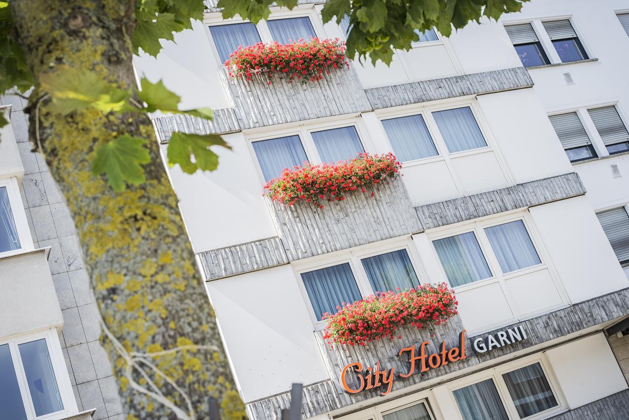City-Hotel Garni 뉴울름 외부 사진